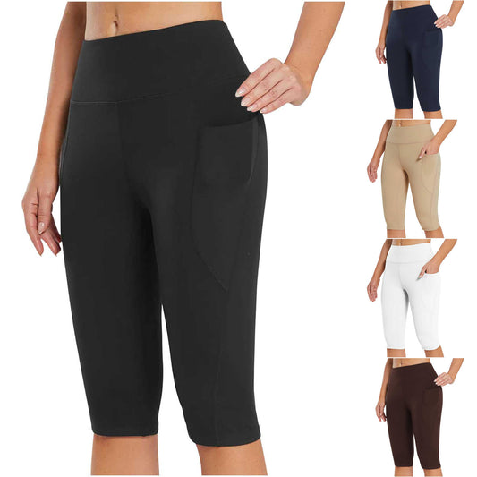 ZELRYN Sculpt Signature Contour Pocket Leggings – Black (view 1)